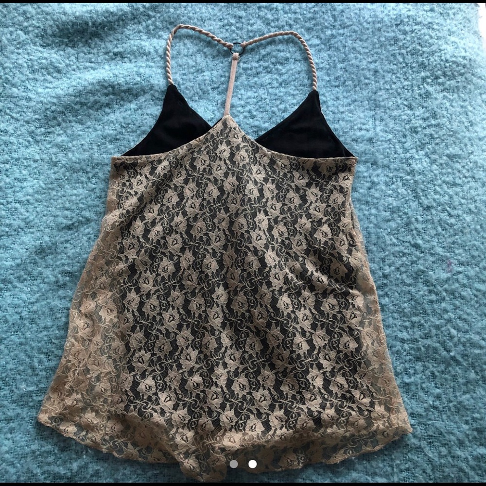 Women blouse short nine bird size small